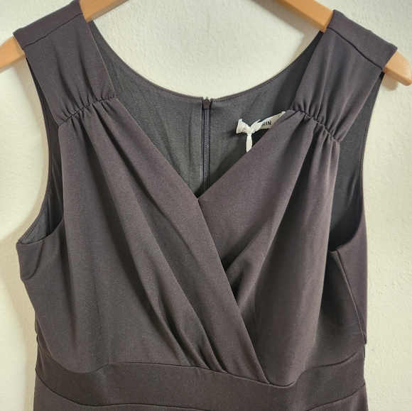 Grace Karin Women Dress‎ Sleeveless Surplice Black Basic XL Extra Large NWT - Picture 3 of 8